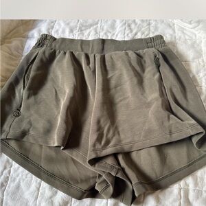 Victoria's Secret Olive Athletic Shorts